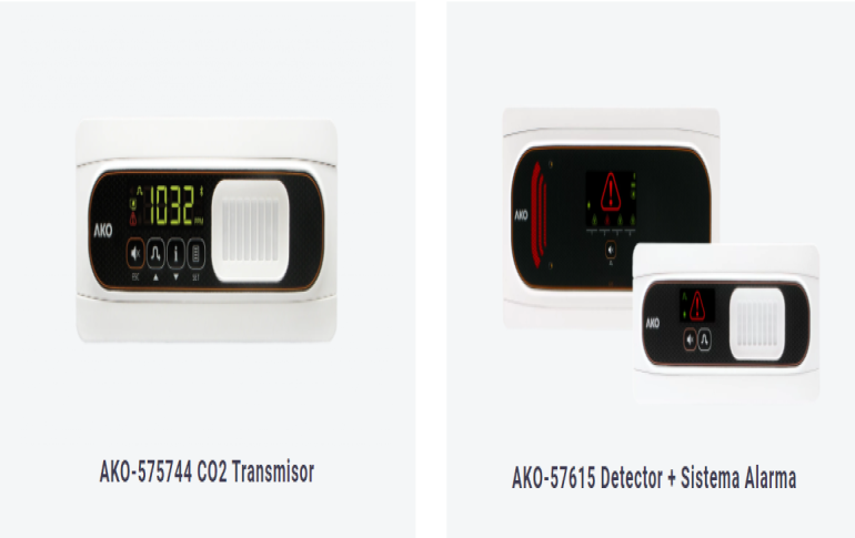 Sistema detección de gas AKO CO2